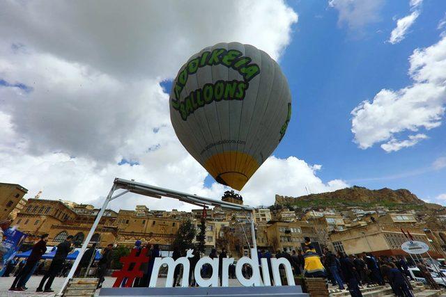 Mardin'de balon turizmi başladı