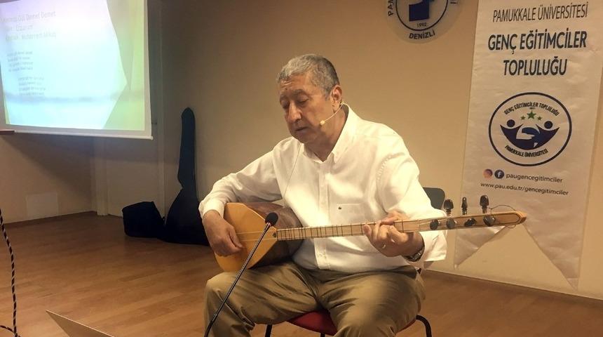 PAÜ’de öğretmenlik üzerine sohbet ve Türküler etkinliği