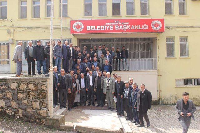 Gerger Belediye Başkanı Aksoy göreve başladı