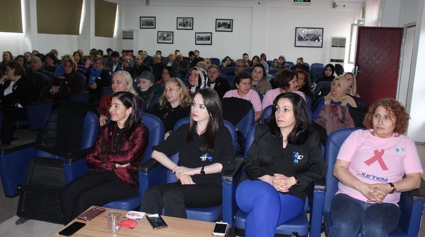Kanser farkındalığını artırmak i&ccedil;in bilgilendirme eğitimi d&uuml;zenlendi
