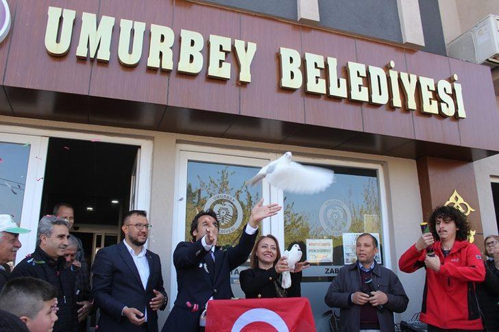 Umurbey Belediyesinde devir teslim G5