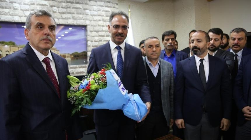 Eyy&uuml;biye Belediye Başkanı Mehmet Kuş g&ouml;reve başladı