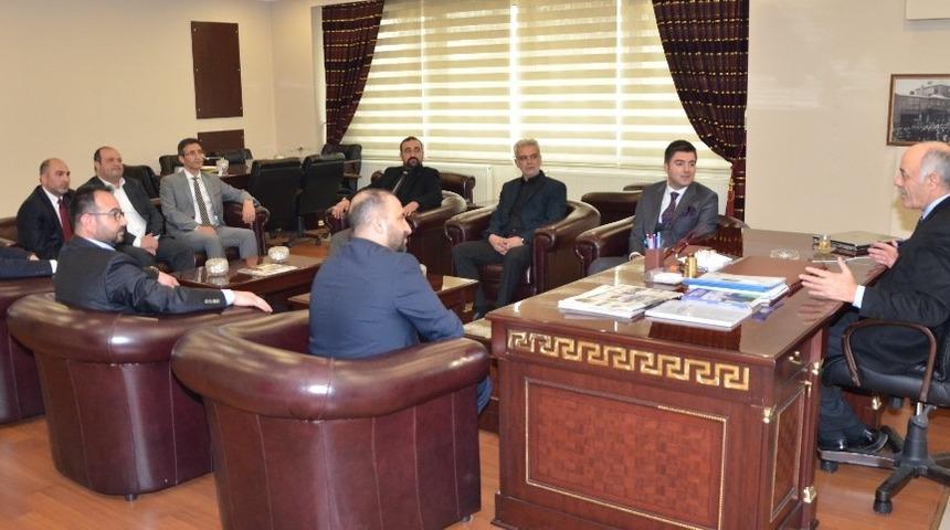 1. OSB&rsquo;nin yeni y&ouml;netiminden ETSO&rsquo;ya ziyaret