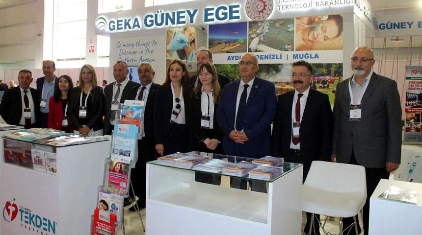 GEKA, G&uuml;ney Rgeli sağlık ve spor turizmi temsilcileriyle 3. kez Hestourex Fuarında