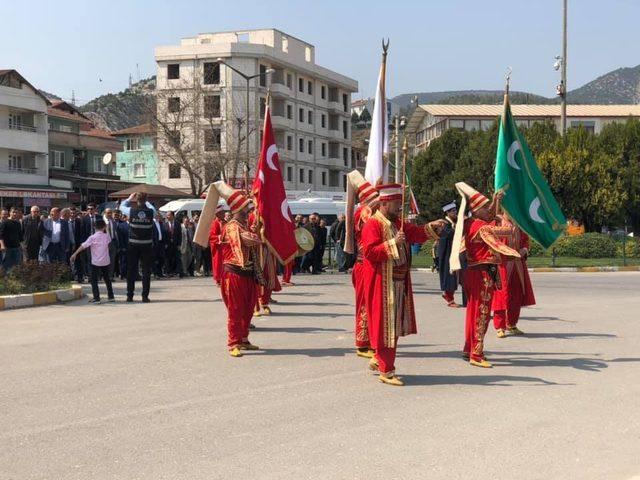 Vezirhan’da devir teslim töreni yapıldı