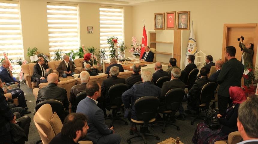 Muhtarlardan Başkan Kılıç’a ziyaret