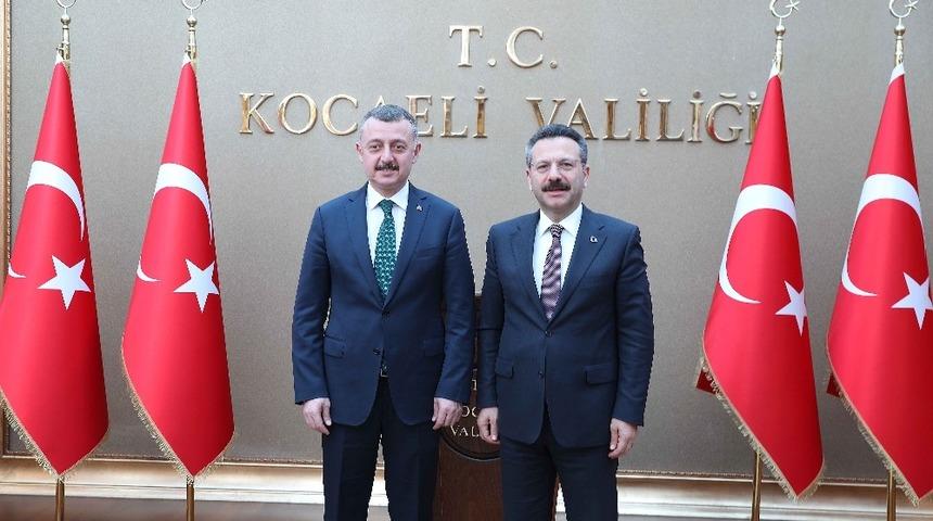 Başkan B&uuml;y&uuml;kakın, Vali Aksoy&rsquo;u ziyaret etti