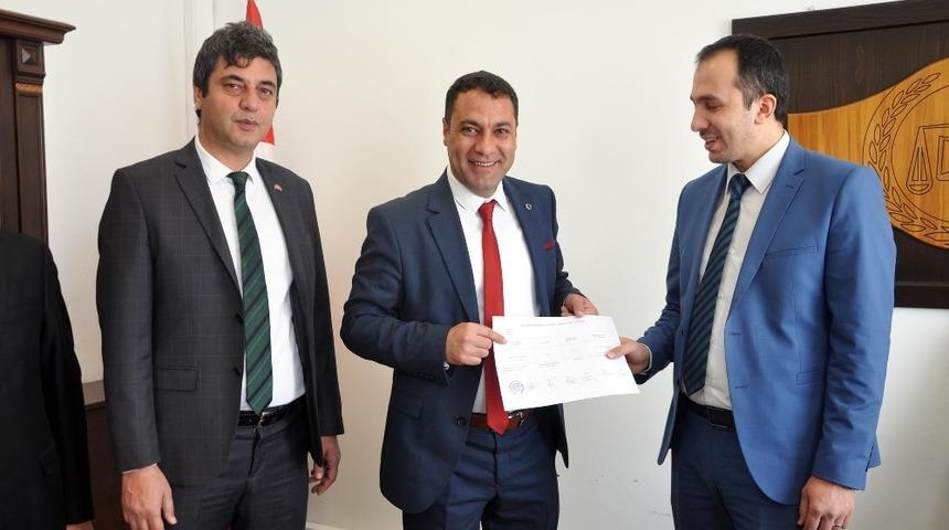 Sorgun Belediyesinde devir teslim t&ouml;reni ger&ccedil;ekleşti