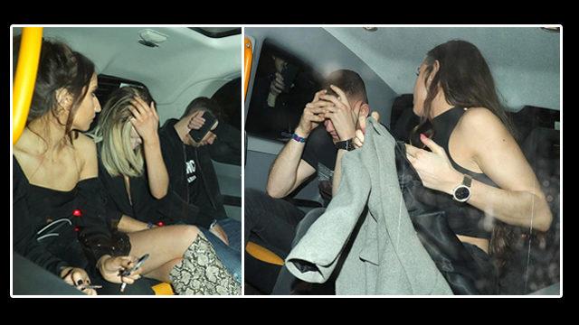 Yıldız futbolcular kadınlarla alem yaptı