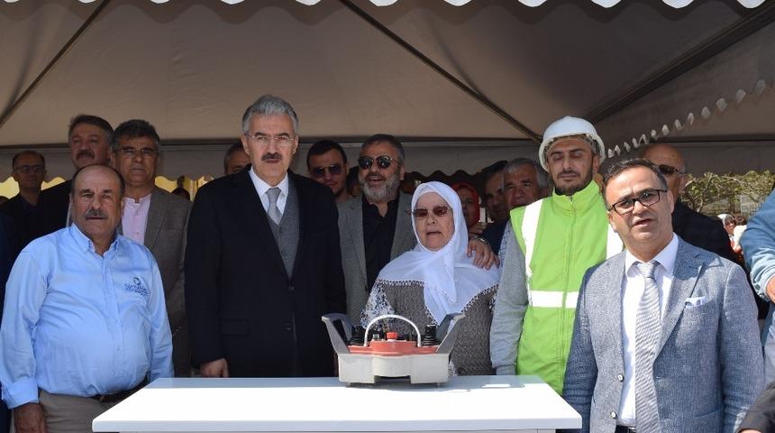 Aliağa’da Hacı Tahir Şimşek Camii’nin temeli dualarla atıldı