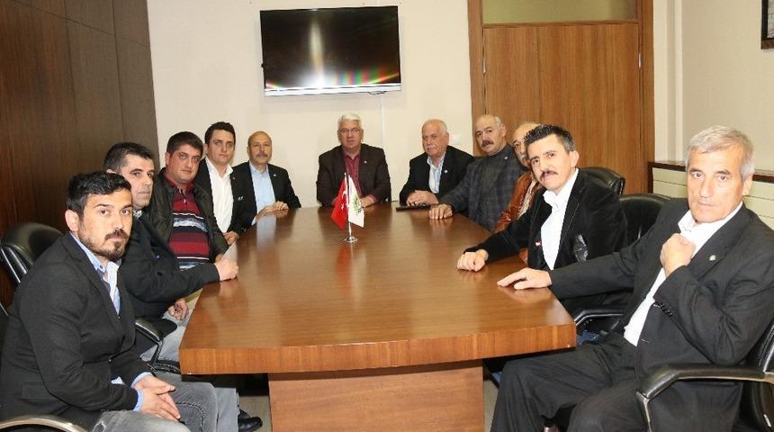 Millet İttifakı&rsquo;nın destek&ccedil;ileri Başkan Rasim Y&uuml;ksel ile bir araya geldi