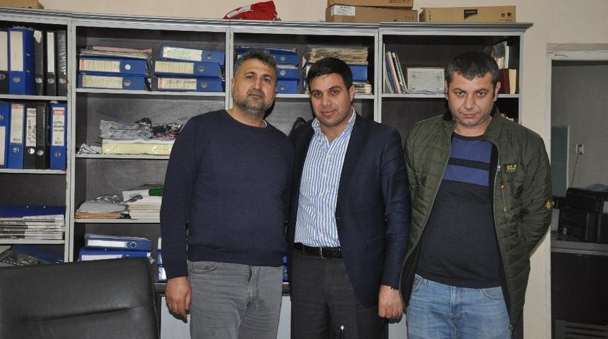 CHP&rsquo;li başkandan gazetecilere ziyaret