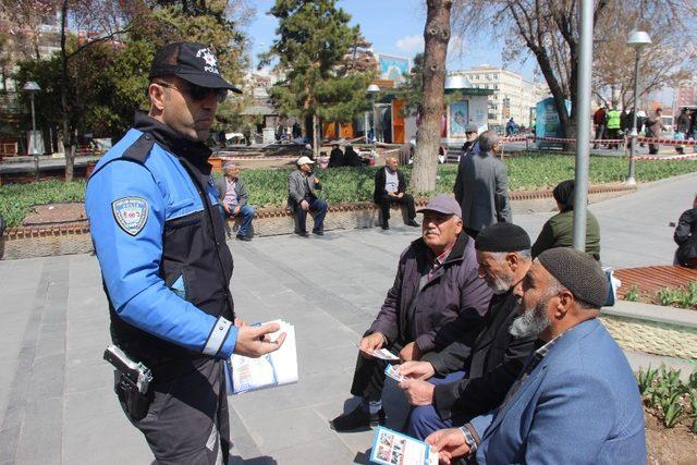 Kayseri Emniyeti’nin dilencilikle mücadelesi sürüyor