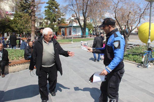 Kayseri Emniyeti’nin dilencilikle mücadelesi sürüyor