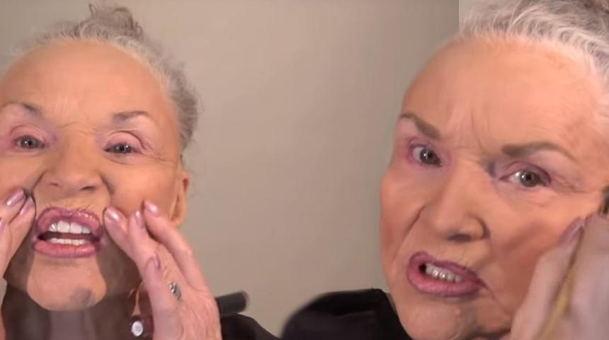 78 yaşındaki kadının değişimi hayrete d&uuml;ş&uuml;r&uuml;yor! 