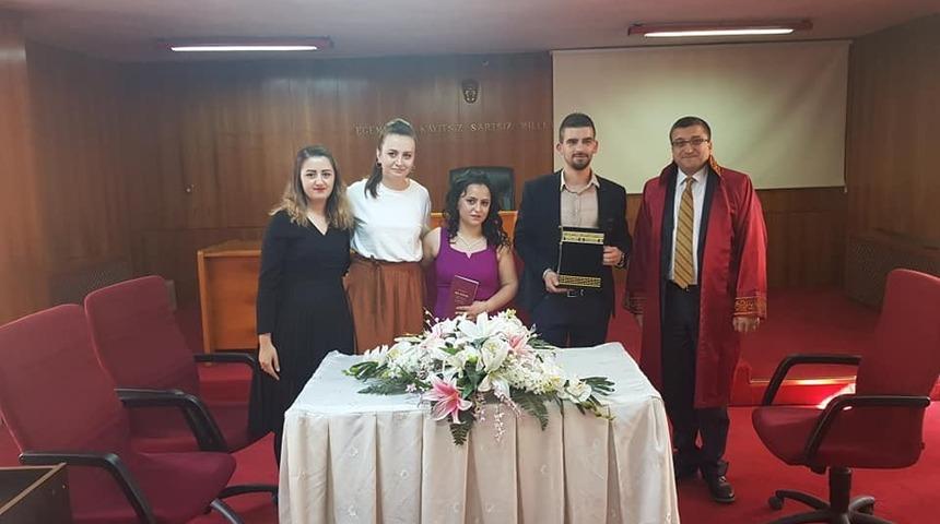 &Ccedil;an Belediye Başkanı &Ouml;z&rsquo; ilk nikahını kıydı