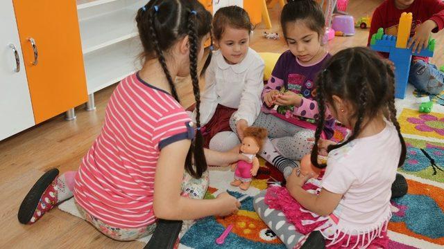 Kreş ve çocuk merkezleri 5 bin 483 çocuğa hizmet verdi