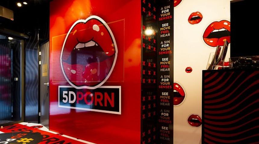 5D cinsel içerikli sinema Amsterdam'da kapılarını açtı! 