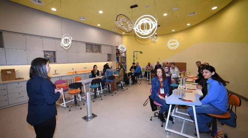 Konya Bilim Merkezi matematik &ouml;ğretmenlerini ağırladı