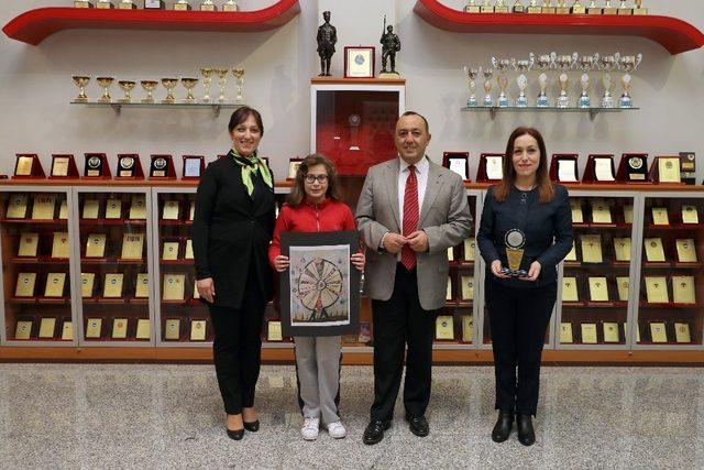 SANKO Okulları öğrencisi resimde il birincisi oldu