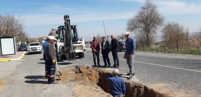 Uçhisar - Kavak yolu asfaltlanacak