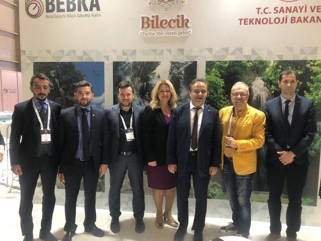 Bilecik Belediye Başkanı Semih Şahin, Dünya Sağlık, Spor, Alternatif Turizm Kongresi Fuarı’na katıldı