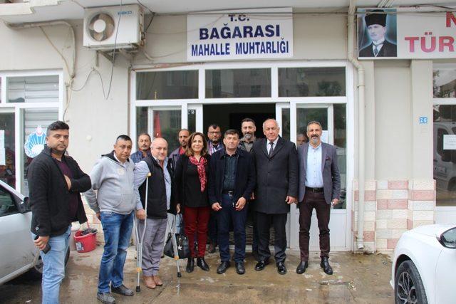 Başkan Tuncel’den İlk Ziyaret Bağarası’na