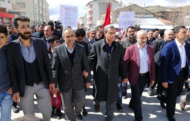 Bağımsız aday Buz miting yaptı