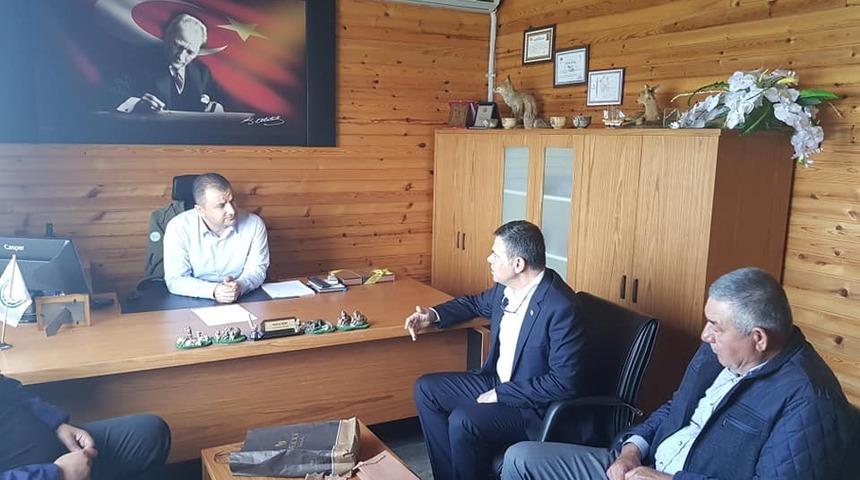 Didim Ziraat Odası, sulama birliği ve milli parklara sorunlarını iletti