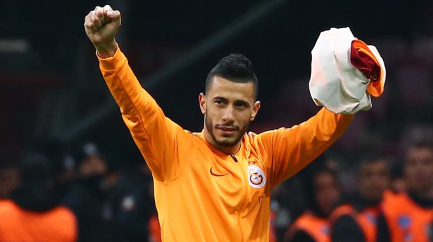 Galatasaraylı futbolcu Belhanda'ya maçtan sonra destek