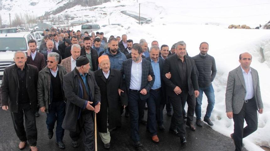 AK Parti&rsquo;den Durankaya beldesine teşekk&uuml;r ziyareti