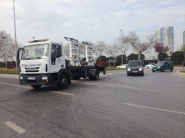 Vodofane İstanbul Yarı Maratonu dolayısıyla bazı yollar trafiğe kapatıldı