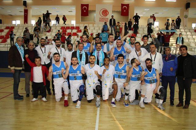 Haliliye basketbol takımında, play-off avantajı