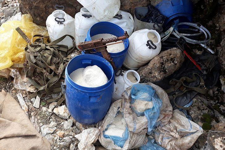 Tunceli'de terör örgütüne ait silah deposu imha edildi G1