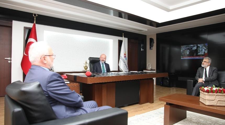 Başkan &Ccedil;olakbayrakdar&rsquo;a Hayırlı Olsun Ziyareti