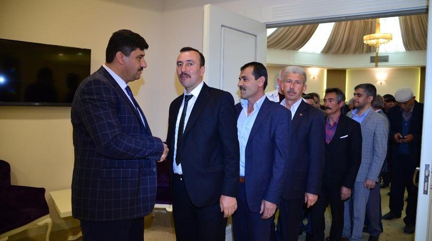 Muhtarlardan Başkan Oğuz&rsquo;a ziyaret