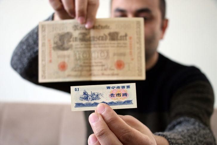  Fabrika işçisinin sınırları aşan eski para merakı  G5