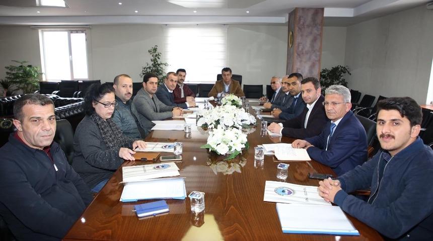 Başkan Yarka, birim amirleriyle ilk toplantısını ger&ccedil;ekleştirdi