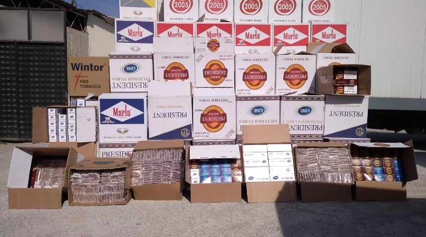 &Ccedil;anakkale&rsquo;de ka&ccedil;ak t&uuml;t&uuml;n operasyon