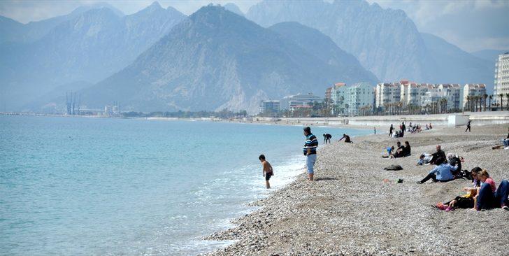  Antalya'da nisanda deniz keyfi  G4