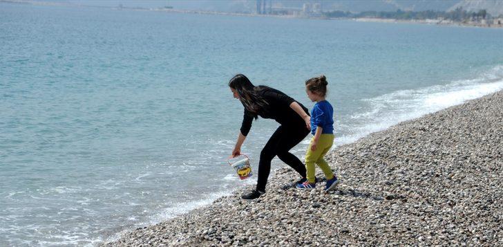  Antalya'da nisanda deniz keyfi  G5