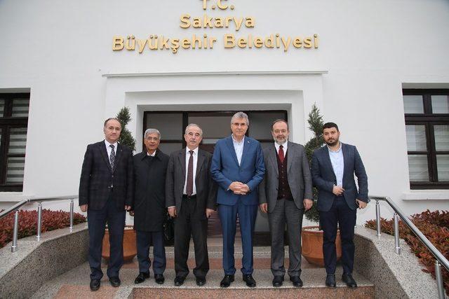 Ekrem Yüce, Diyanet İşleri Eski Başkanları ile bir araya geldi