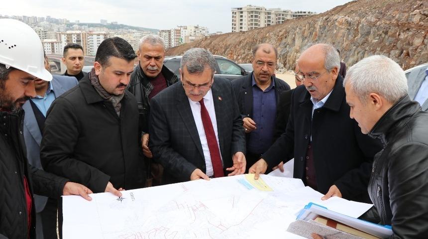 Beyazg&uuml;l &Ccedil;evik Kuvvet K&ouml;pr&uuml;l&uuml; Kavşağı&rsquo;nı inceledi