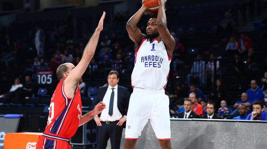 Anadolu Efes 86 - 73 Bah&ccedil;eşehir Koleji 