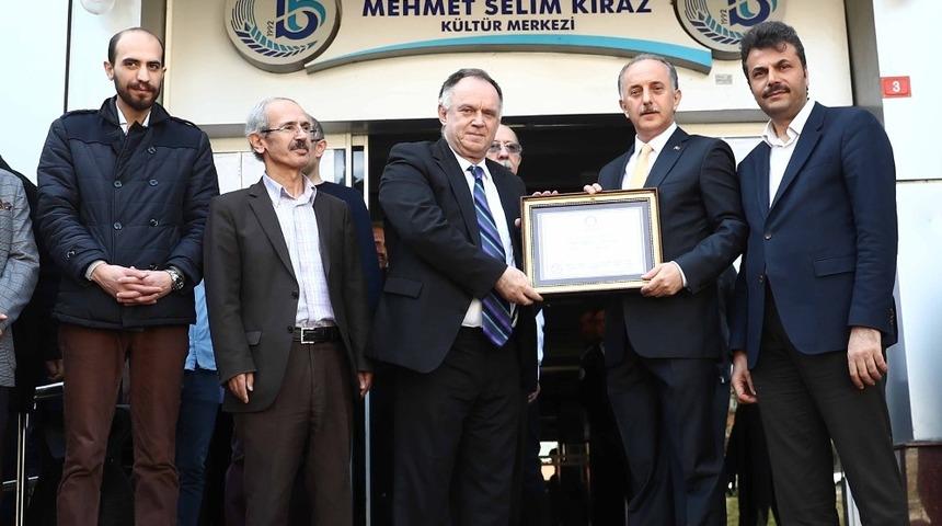 Başkan &Ccedil;ağırıcı, mazbatasını alarak &rsquo;Ustalık D&ouml;nemi&rsquo;ne başladı