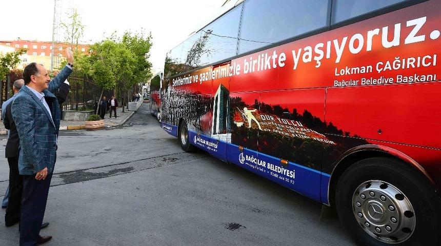 Bağcılar Belediyesi 11 bin kişiyi &Ccedil;anakkale Şehitliği&rsquo;ne g&ouml;t&uuml;r&uuml;yor