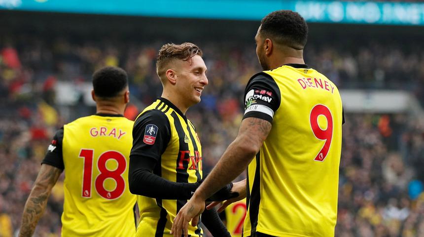 Watford, İngiltere Federasyon Kupası'nda (FA Cup) finale yükseldi