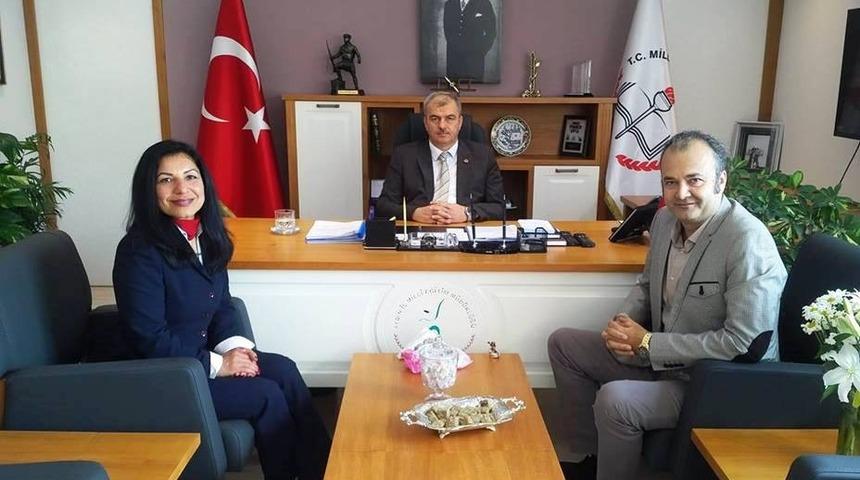 PDR Derneği Aydın Şube Başkanı &Ccedil;okay&rsquo;dan Milli Eğitim M&uuml;d&uuml;r&uuml; &Ccedil;okay&rsquo;a ziyaret