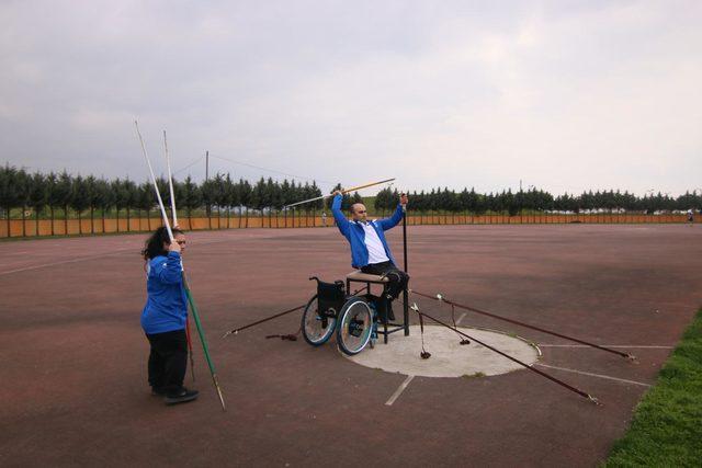 Engelli çiftin hedefi 2020 Tokyo Paralimpik Oyunları