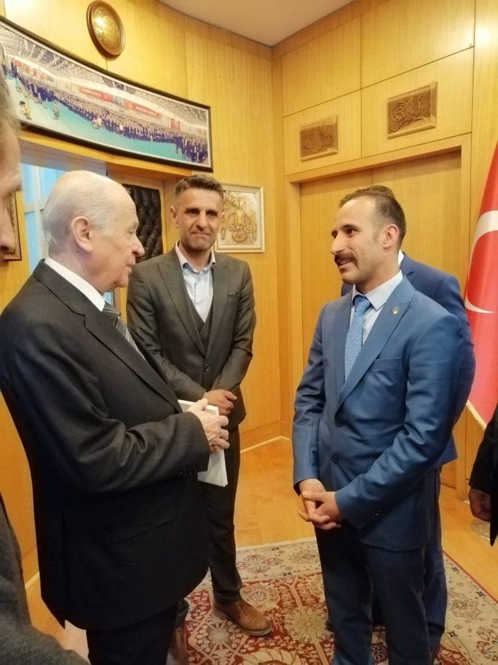 Ahlat Ülkü Ocaklarından Bahçeli’ye ziyaret G5